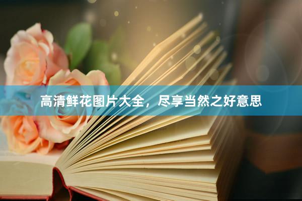 高清鲜花图片大全,尽享当然之好意思